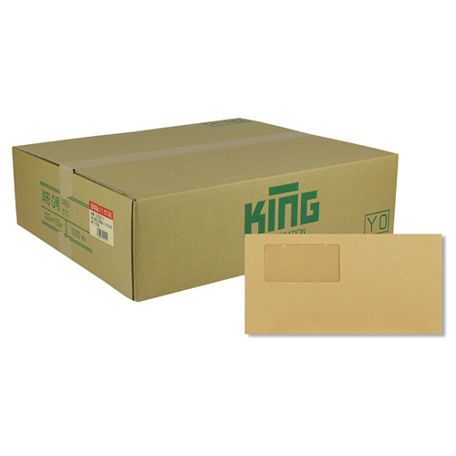 キングコーポレーション 窓明No.11  オリンパス 洋0(洋長3) アラビア 85g 〒枠無 カマス貼 1ケース(1000枚)(120811) 目安在庫=○