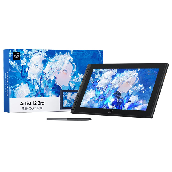 XP-PEN Artist 12-3rd(ブラック）(ART1213RDBK_JP) 取り寄せ商品