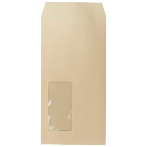 キングコーポレーション プリンタ対応窓明クラフト封筒 長3 70g スミ貼 1ケース(1000枚)(120171) 目安在庫=○