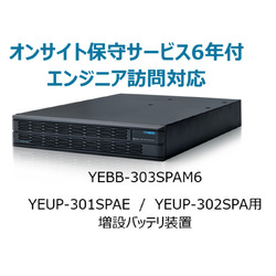 ユタカ電機製作所 YEBB-303SPAM6 UPS3000SP-BSオンサイト保守サービス付6年 取り寄せ商品
