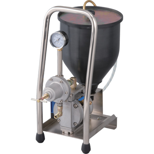 アネスト岩田 小形ダイヤフラムペイントポンプ 5Lホッパー付ポンプ 1台(HDP-705C) 取り寄せ商品