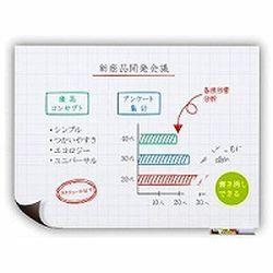 マグエックス マグネットホワイトボードシート 暗線入 超特大 1800×900mm 1枚(MSHP-90180-M) 取り寄せ商品