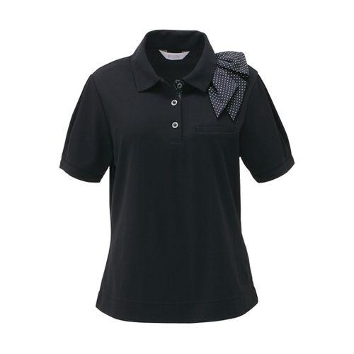 カーシーカシマ ENJOY ポロシャツ Office Polo ブラック S ESP403(68-0905-56) 取り寄せ商品