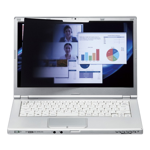 エレコム のぞき見防止フィルターマグネットタイプ(2way) 14Wインチ(16:9)(EF-PFMK14W9) メーカー在庫品の通販は