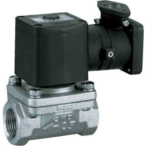 ＣＫＤ パイロットキック式 防爆形2ポート弁 ADシリーズ(空気･水用) 1台(ADK11E415A03TAC200V) 取り寄せ商品