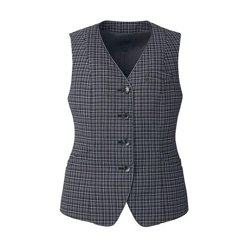 カーシーカシマ ENJOY ベスト NEUTRAL CHECK ブラック 5号 EAV825(68-0894-28) 取り寄せ商品