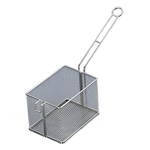 江部松商事 EBM 18-8 フライドポテトバスケット(4メッシュ) 1個(6966900) 取り寄せ商品