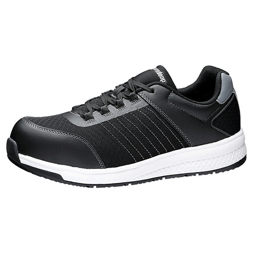 ミドリ安全 高反発先芯入スニーカー Quantum leap QL-01N ブラック 23.5cm 1足(QL-01N-BK-23.5) 取り寄せ商品