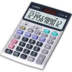 カシオ計算機（CASIO） JS-20DC-N 実務電卓 12桁 日数時間計算 ジャストタイプ メーカー在庫品