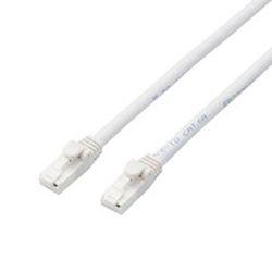 エレコム LANケーブル CAT6A対応 EU RoHS指令準拠 爪折レ防止 簡易パッケージ仕様 50m ヨリ線 ホワイト(LD-GPAT/WH50/RS) メーカー在庫品の通販は