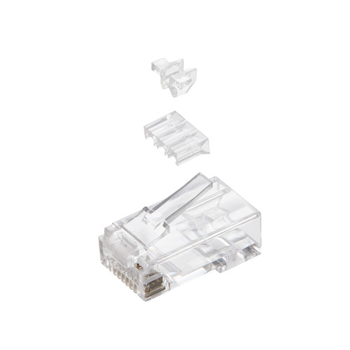 エレコム RJ45 コネクタ Cat6A Cat6 LANケーブル 用 100個入リ 単線ヨリ線両対応(LD-6RJ45T100/L) 取り寄せ商品