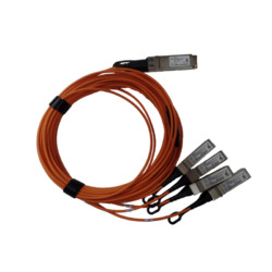 日本ヒューレット・パッカード 40GbE QSFP+ to 4x10GbE SFP+ 5m AOC ブレークアウトケーブル(Q9S66A) 取り寄せ商品