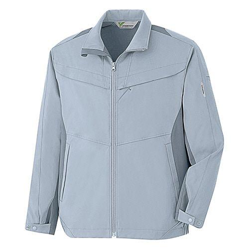 ミドリ安全 帯電防止JIS ハイストレッチブルゾン VE621上 シルバーグレー SS 1着(VE621-UE-SS) 取り寄せ商品 12,041円