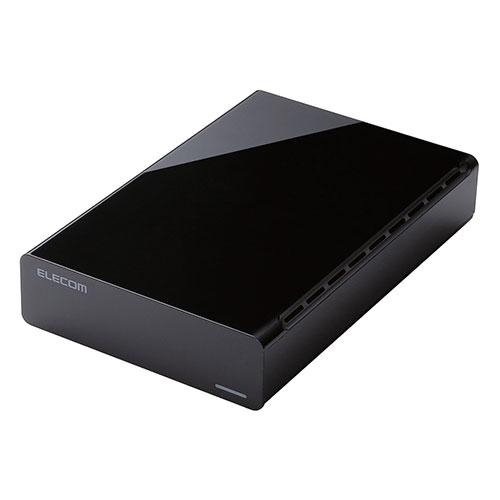 エレコム ELD-HTV 3.5インチ HDD ハードディスクドライブ 8TB(ELD-HTV080UBK) 取り寄せ商品