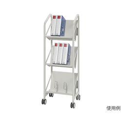 ナカキン ファイルサポートワゴン　3段タイプ  (1個)(FSW-4637WG) 取り寄せ商品