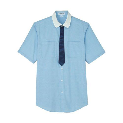 カーシーカシマ AMUS-NET シャツ 265-6 ブルー SS ASY265(68-0858-41) 取り寄せ商品