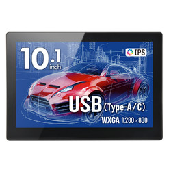 センチュリー 10.1インチ マルチタッチ対応 USBモニター plus one Touch USB(LCD-10000UT3) メーカー在庫品