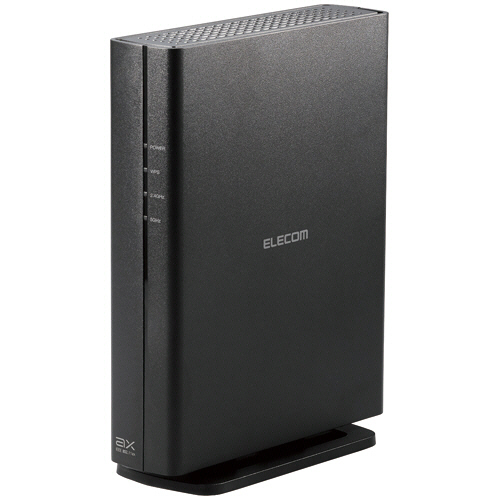 エレコム Wi-Fi6(11ax) 2402+574Mbps ギガビットルーター 1台(WRC-X3000GS3-B) 取り寄せ商品
