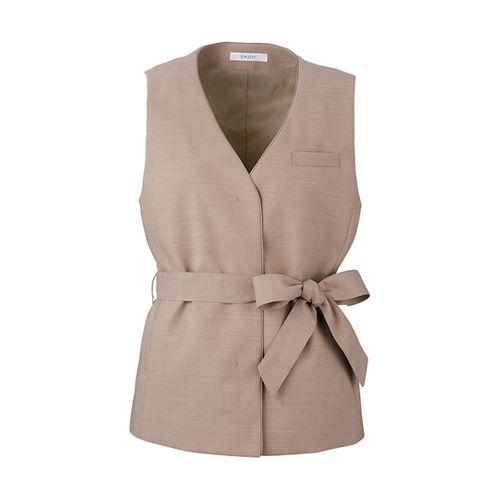 カーシーカシマ ENJOY ベスト SUSTINA MAT WORSTED ベージュ 5号 EAV801(68-0893-55) 取り寄せ商品