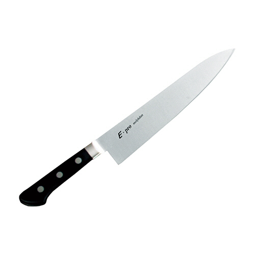 江部松商事 EBM E-pro モリブデン 牛刀 24cm ブラック 1本(8811600) 取り寄せ商品