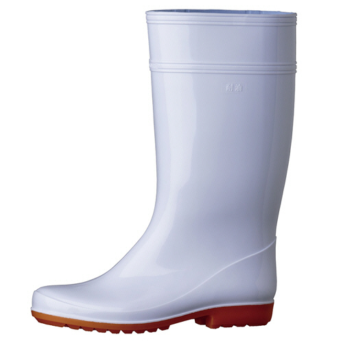 ミドリ安全 作業長靴 ワークエース W2000 ホワイト 28.0cm 1足(W2000-W-28.0) 目安在庫=○