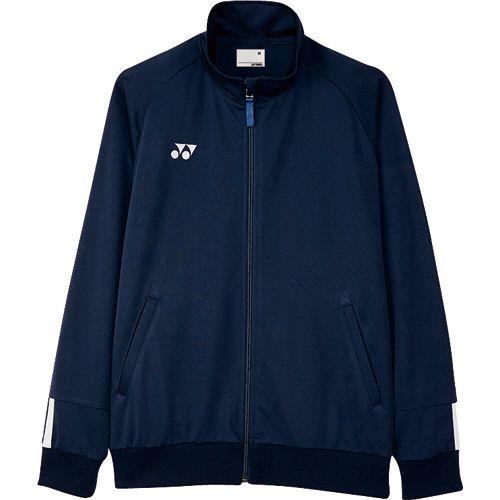 トンボ ヨネックス×キラク ケアワークジャケット スターフィットLT防縮ニット ネイビー×ホワイト 4Lサイズ 1着(CY100-88-4L) 取り寄せ商品