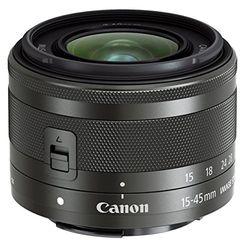 キヤノン EF-M15-45mm F3.5-6.3 IS STM(グラファイト) EF-M15-45ISSTM(0572C001) 取り寄せ商品 24,819円
