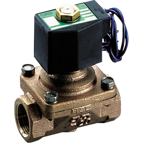 ＣＫＤ パイロットキック式2ポート電磁弁(マルチレックスバルブ) 1台(ADK11-25A-02C-AC100V) 取り寄せ商品