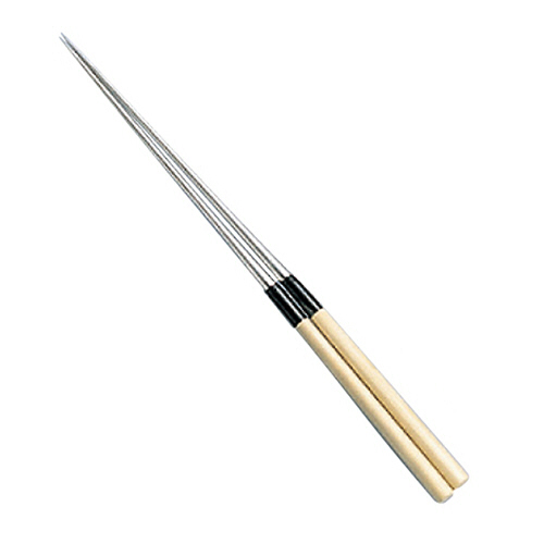 江部松商事 白木柄 盛箸(水牛桂付) 18cm 1組(0580700) 取り寄せ商品