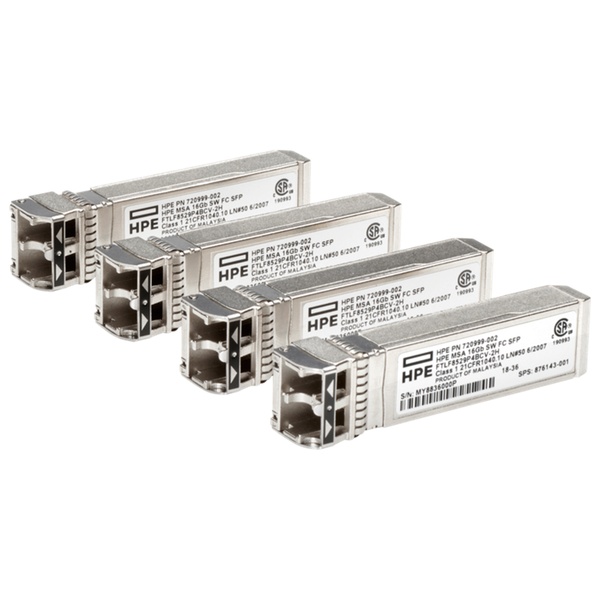 日本ヒューレット・パッカード SC MSA 32Gb 短波長 FC SFP+(4個パック)(P88919-B25) 取り寄せ商品