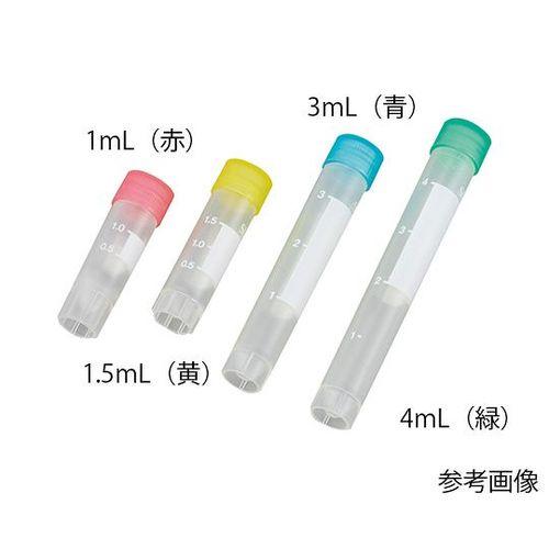 住友ベークライト セラムチューブ（自立型・アウターキャップ） 1mL 赤 50本×10包入 MS-4601(MS-4601R) 取り寄せ商品