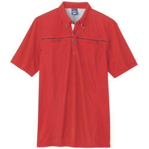 アイトス TULTEX(タルテックス) 半袖ポロシャツ(男女兼用) WINCOOL レッド 3L 1着(AZ-551044-009-3L) 取り寄せ商品