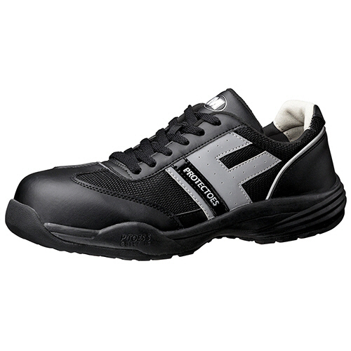 ミドリ安全 JSAA A種 小指保護先芯スニーカー プロテクトウズ5 PF-110 ブラック 29.0cm 1足(PF-110-BK-29.0) 目安在庫=○