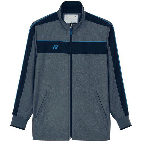 トンボ ヨネックス×キラク 防風ジャケット(男女兼用) ピステックス グレーモク×ブルー 3Lサイズ 1着(CY104-72-3L) 取り寄せ商品 8,384円