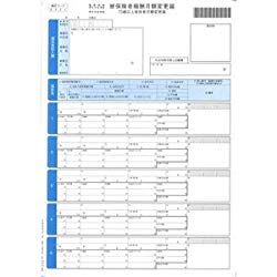 オービックビジネスコンサルタント 単票被保険証券者月額うつり変わり届(09-SP5163) 取り寄せ商いもの