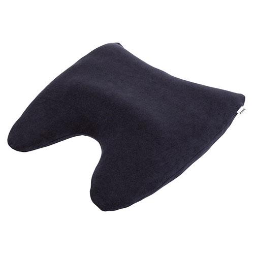 モグ モグ 肩が軽くなるまくら ネイビー 約60×60×10cm 肩や首にかかる重力を体圧分散 厳選されたよもぎから抽出されたエキスを配合 (C7073089) 取り寄せ商品