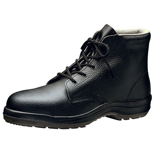 ミドリ安全 JIS規格 ワイド樹脂先芯 耐滑安全靴 中編上 CJ020 ブラック 28.0cm 1足(CJ020-28.0) 目安在庫=○