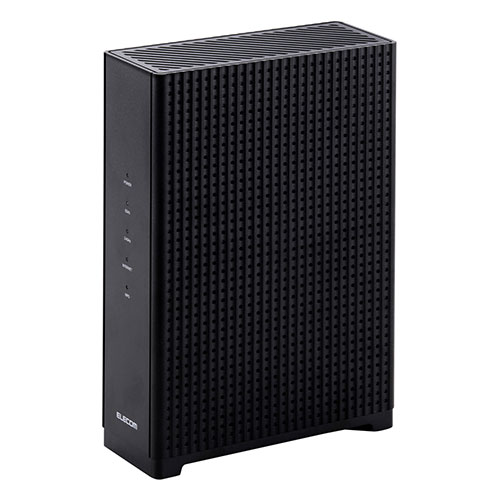 エレコム Wi-Fi 7 5764+688Mbps セキュリティ搭載2.5Gルーター(WRC-BE65QSD-B) 取り寄せ商品