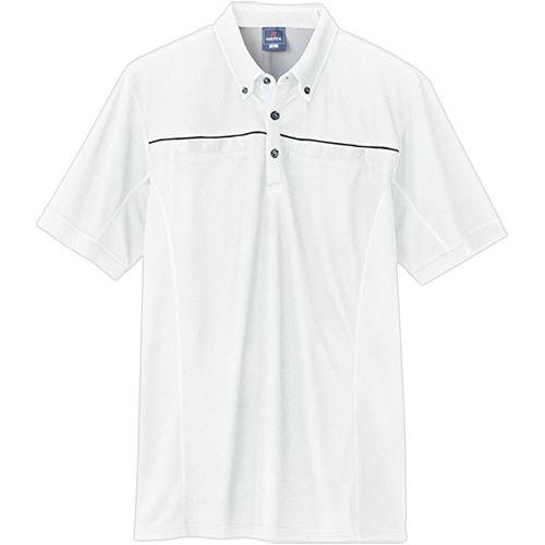 アイトス TULTEX(タルテックス) 半袖ポロシャツ(男女兼用) WINCOOL ホワイト 4L 1着(AZ-551044-001-4L) 取り寄せ商品