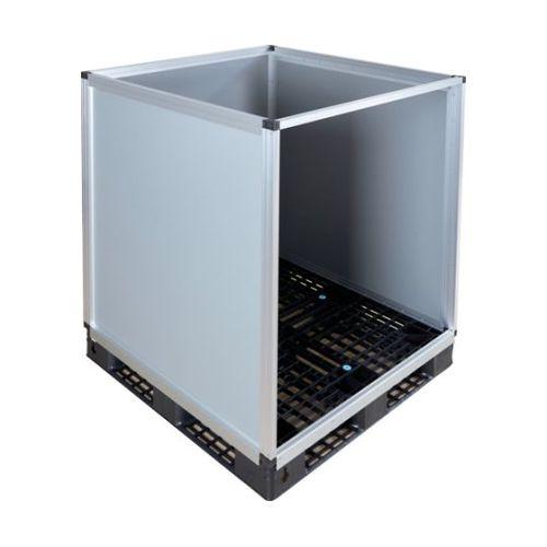 トラスコ中山 スタックカーゴ3面パネルタイプ棚仕様 SCP3-1111 (69-9386-62) 取り寄せ商品