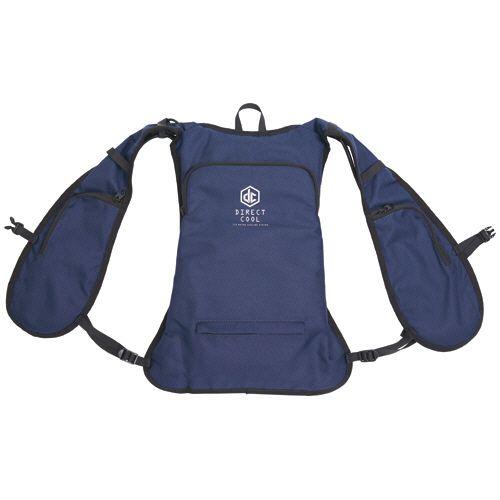 山善（YAMAZEN） 水冷式ウェア DIRECT COOL ベーシック(ペットボトル使用) ネイビー 1着(DC-B05SE(N)) 取り寄せ商品