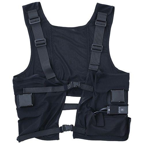 山善（YAMAZEN） 冷暖ペルチェベスト 電池セット 1着(PVF-D3) 取り寄せ商品