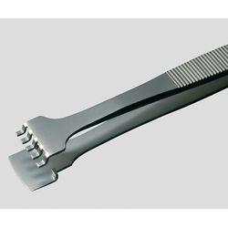 RUBIS MEISTERピンセット　ウェハー用　幅広　耐酸鋼 (1本)(41LB6-SA) 取り寄せ商品