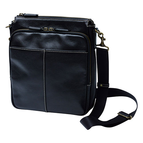 良品工房 良品工房 日本製牛革縦型ショルダーバッグ 【約500g・約260×230×70mm】 (22619209) 取り寄せ商品 23,760円