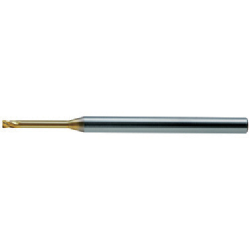 ユニオンツール 超硬エンドミル ロングネックラジアス φ1×R0.1×有効長3 1本(HLRS 4010-01-030) 取り寄せ商品