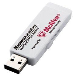 ハギワラソリューションズ 管理ソフト対応ウィルス対策USB3.0メモリ(マカフィー)/16GB/5年L(HUD-PUVM316GM5) 取り寄せ商品