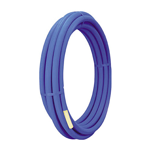 タブチ 保温付架橋ポリエチレン管 ブルー 20mm×20m 1個(HC-20HON5B-20M MAKI) 取り寄せ商品