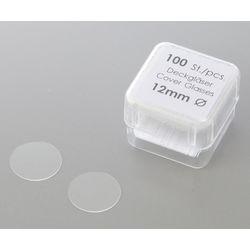アズワン 丸型カバーグラス φ22mm 100枚×10箱入 01 116 20_PK10 (1箱(100枚×10箱 取り寄せ商品