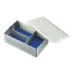 滅菌ケース アルミニウム製 (1個)(A4300) 取り寄せ商品