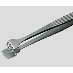 RUBIS MEISTERピンセット　ウェハー用　幅広　耐酸鋼 (1本)(41LB4-SA) 取り寄せ商品